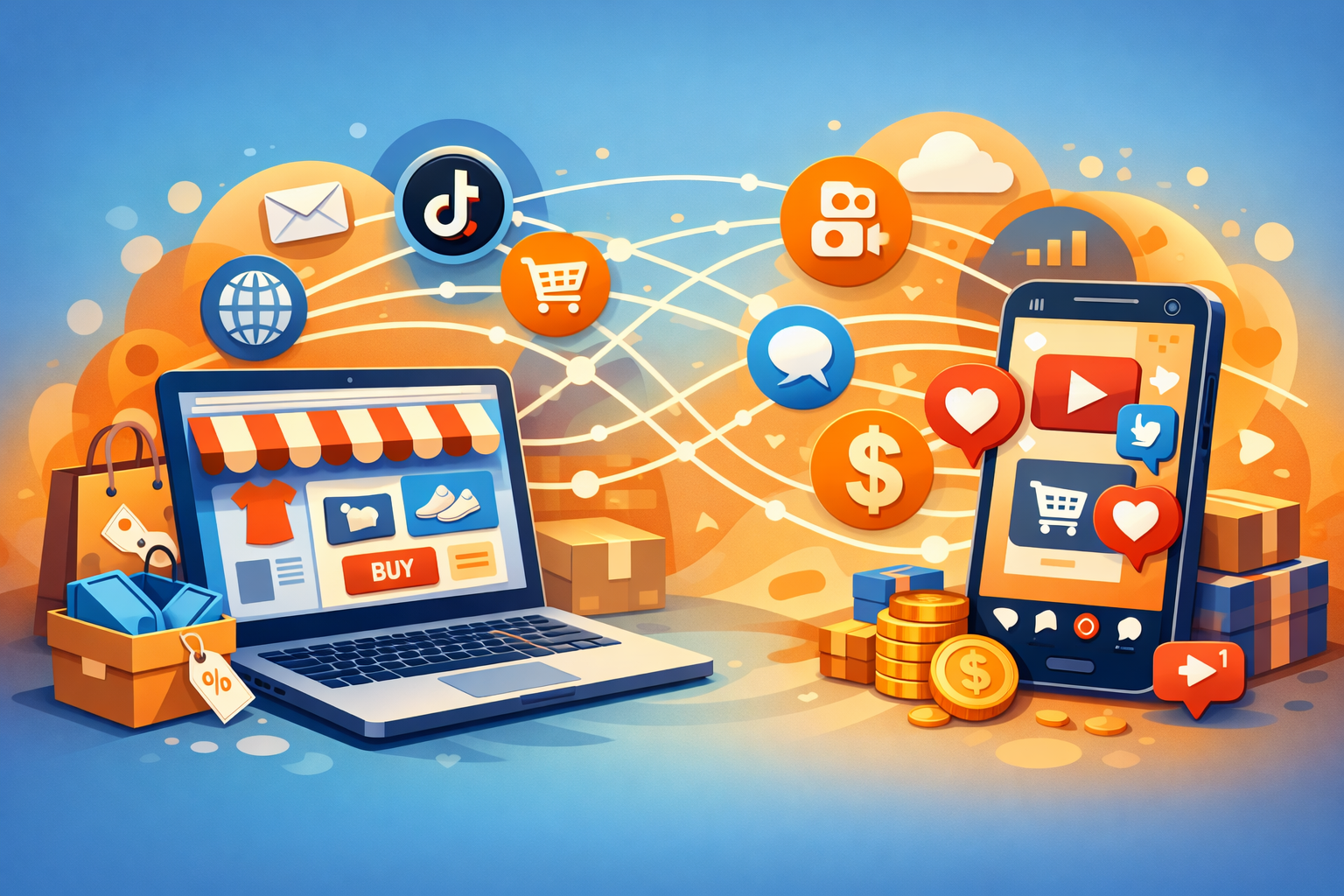 Social Commerce: a nova fronteira das vendas no TikTok e Kwai