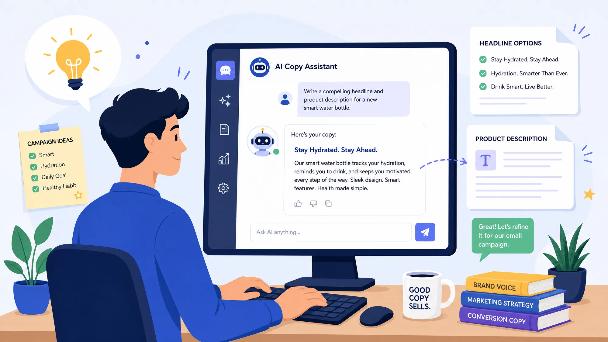 Copywriting com IA para Dropshipping