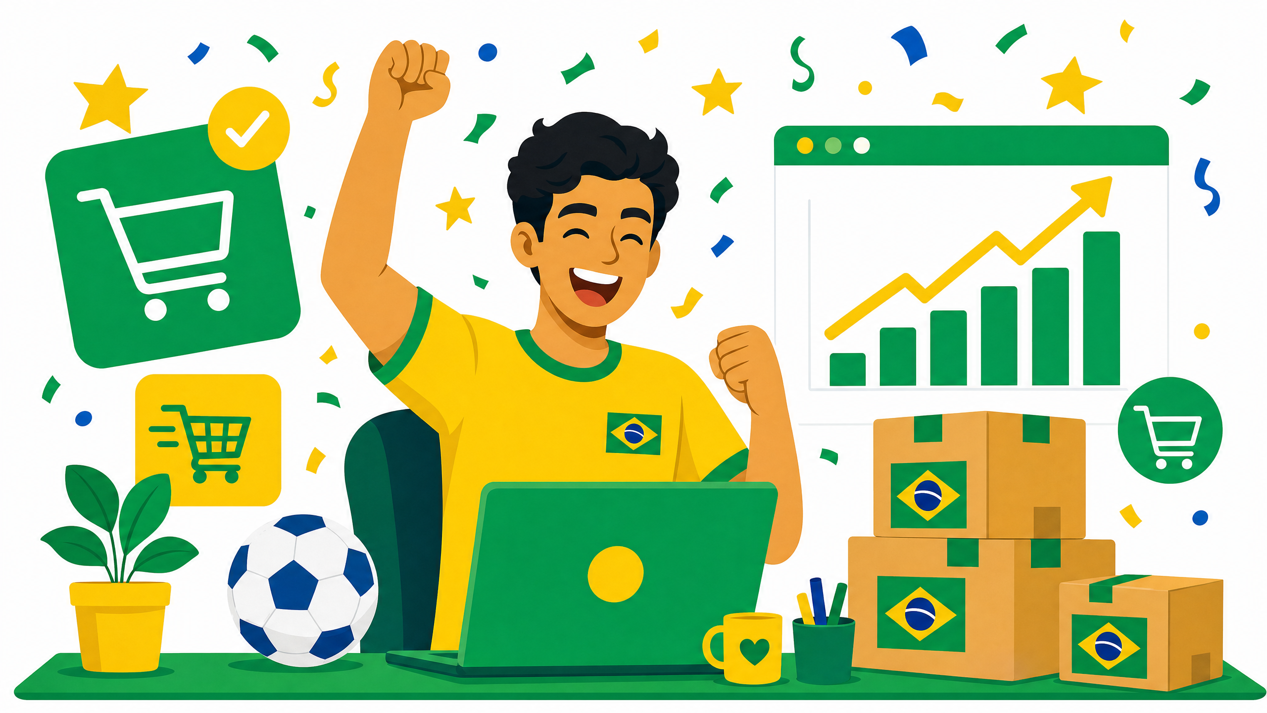 Dropshipping na Copa do Mundo 2026 com fornecedores nacionais