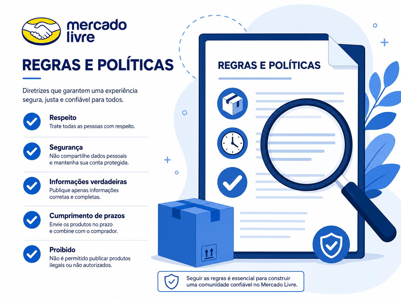Regras e Políticas do Mercado Livre para Dropshipping